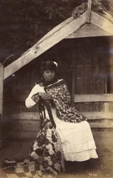 Fremdenführerin Kate, Te Wairoa, 1885